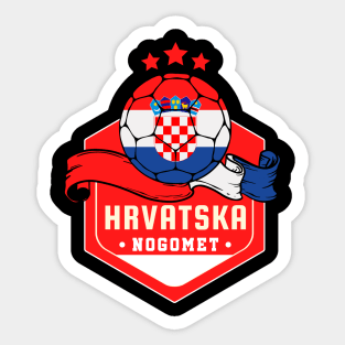 Hrvatska Football Sticker